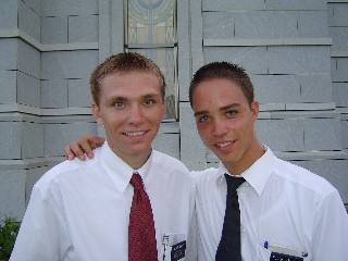 Elders Henrie and Gfeller
